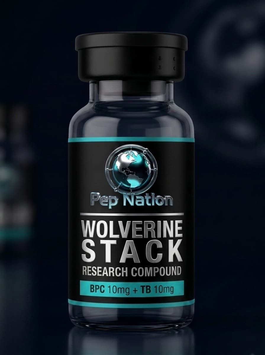 The Wolverine Stack (BPC 10mg + TB 10mg) Research Peptide 20mg Vials - Available To Researchers In Tulsa, OK