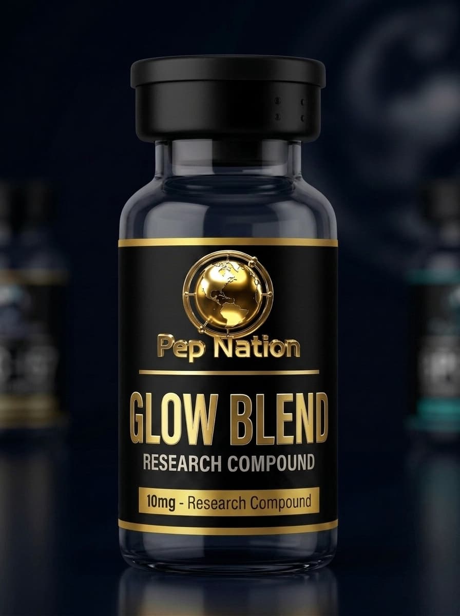 Glow Stack (TB10 + BPC10 + GHK50) Research Peptide 70mg Vials - Available To Researchers In Garland, TX