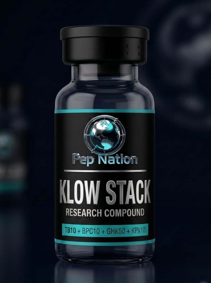 KLOW STACK (TB10+BPC10+GHK50+KPV10) Research Peptide 80mg Vials - Available To Researchers In Tulsa, OK