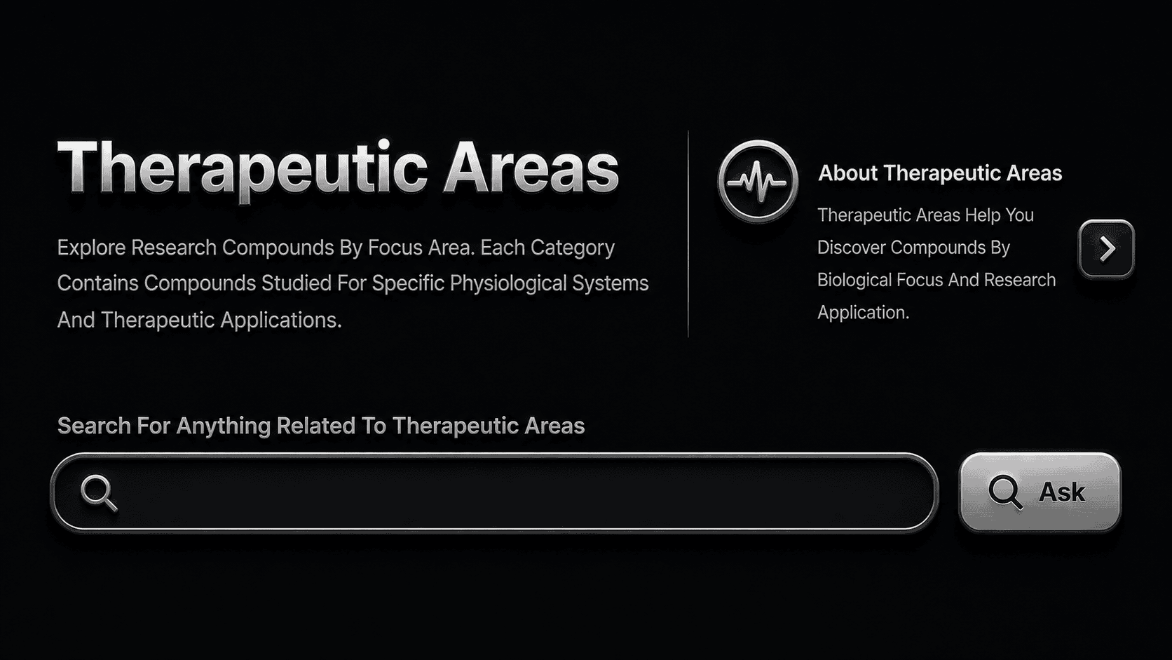 Therapeutic Areas
